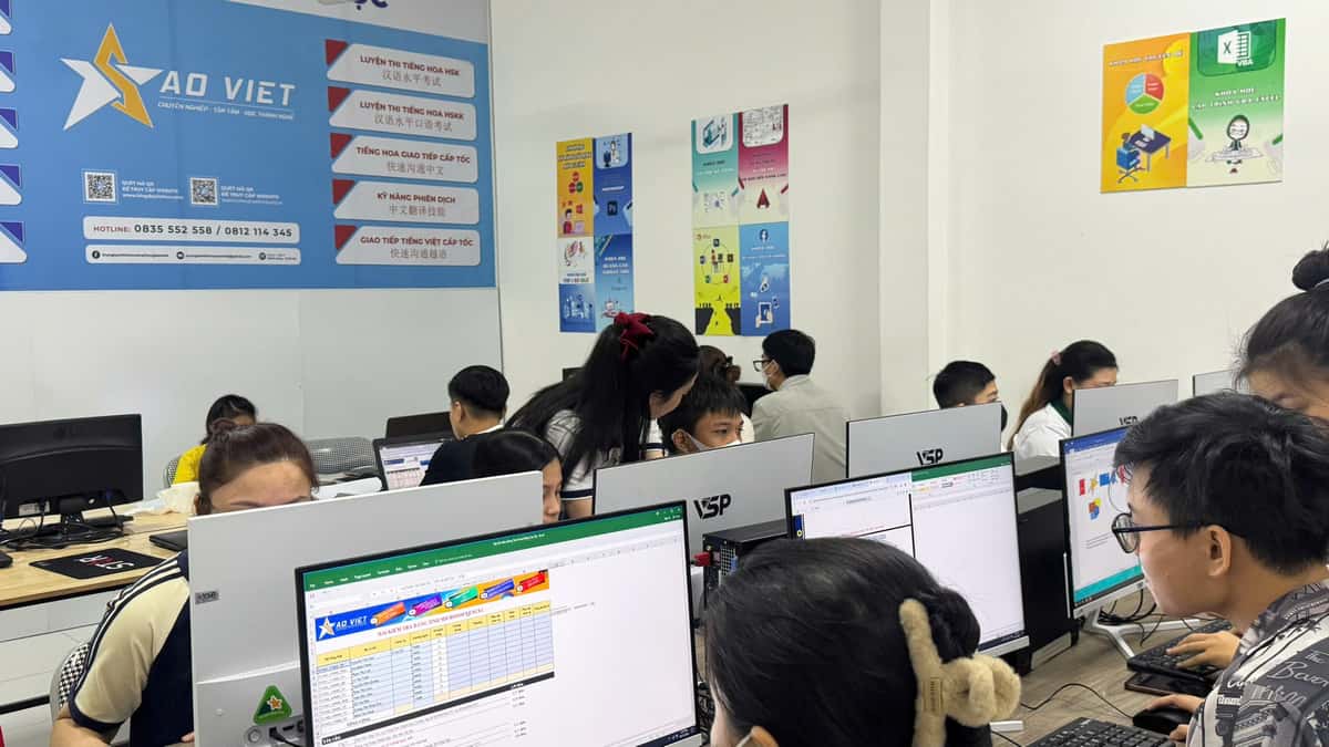 Trung tâm đào tạo tin học quận Bình Thạnh