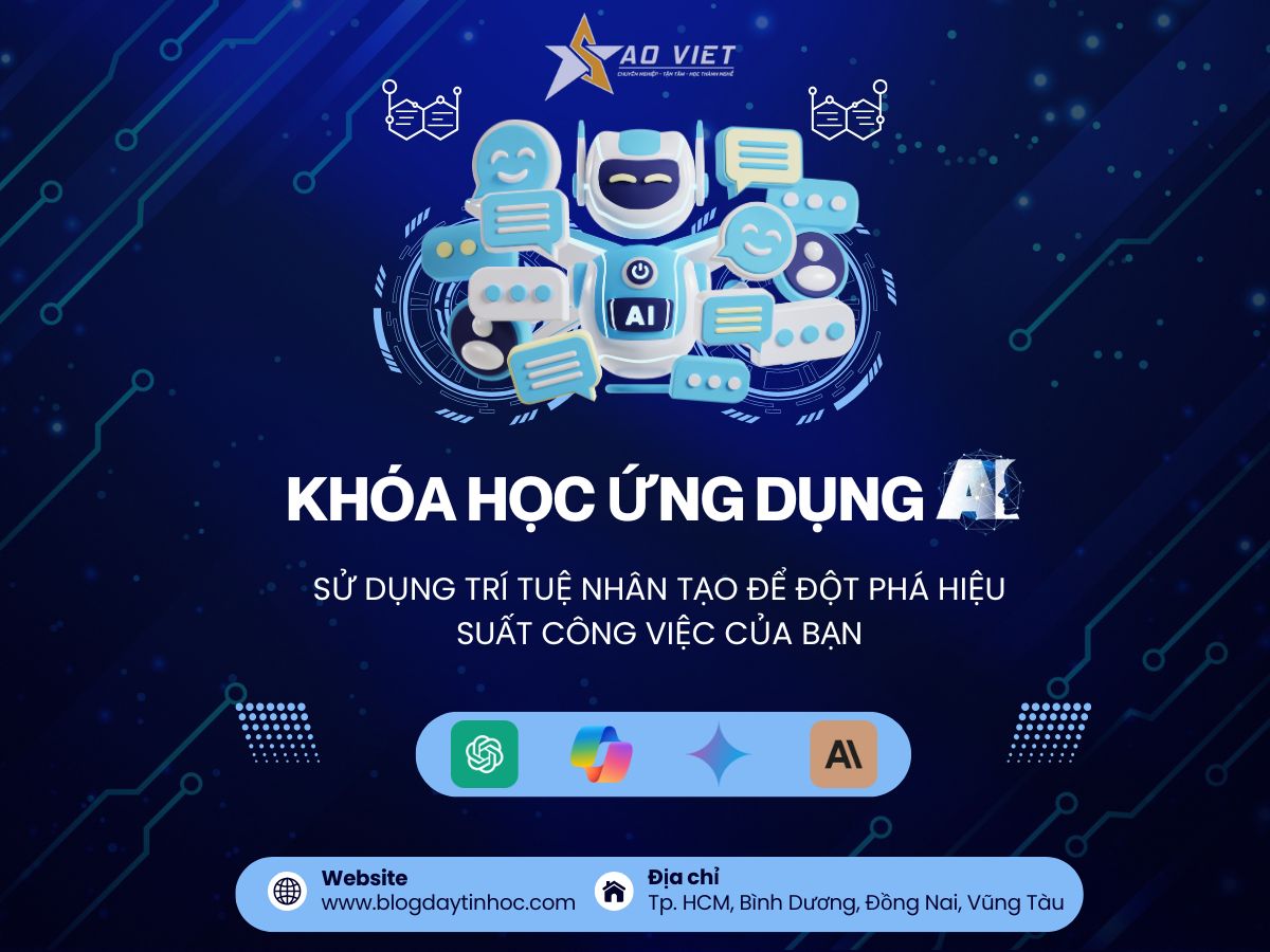 Làm chủ công nghệ trí tuệ nhân tạo cùng Khóa học AI cho người mới bắt đầu