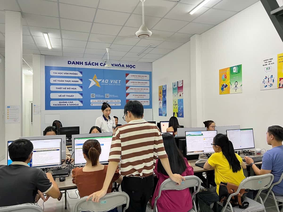 Trung Tâm Đào Tạo Tin Học Sao Việt
