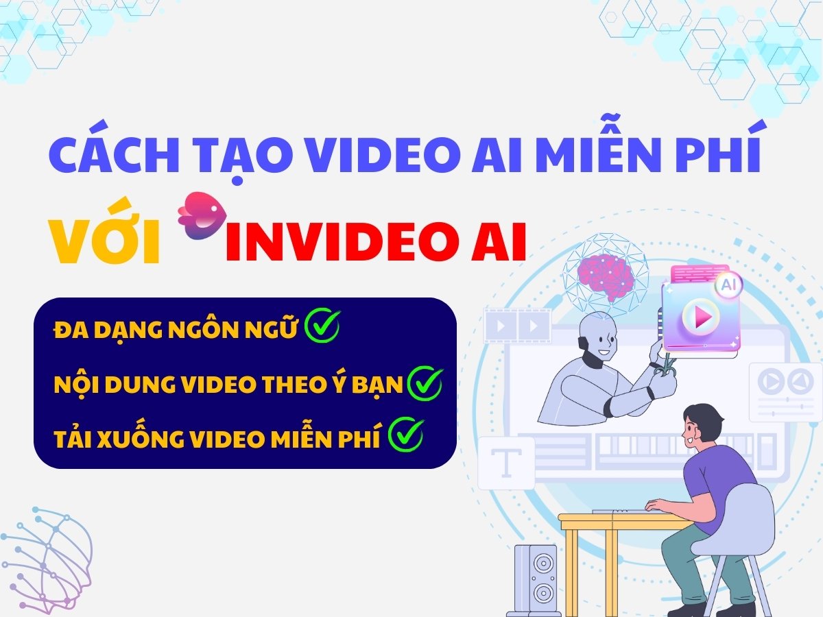 Cách tạo video AI miễn phí với INVIDEO AI
