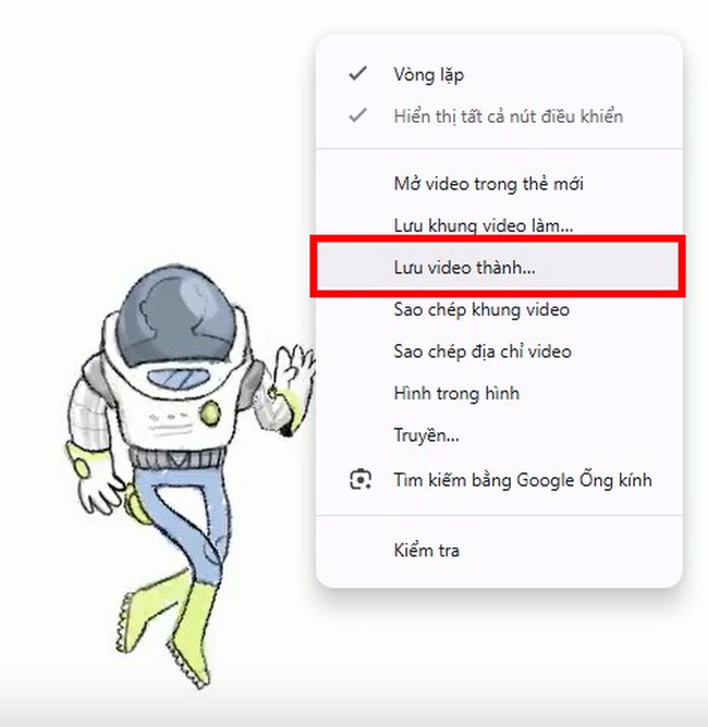 lưu video