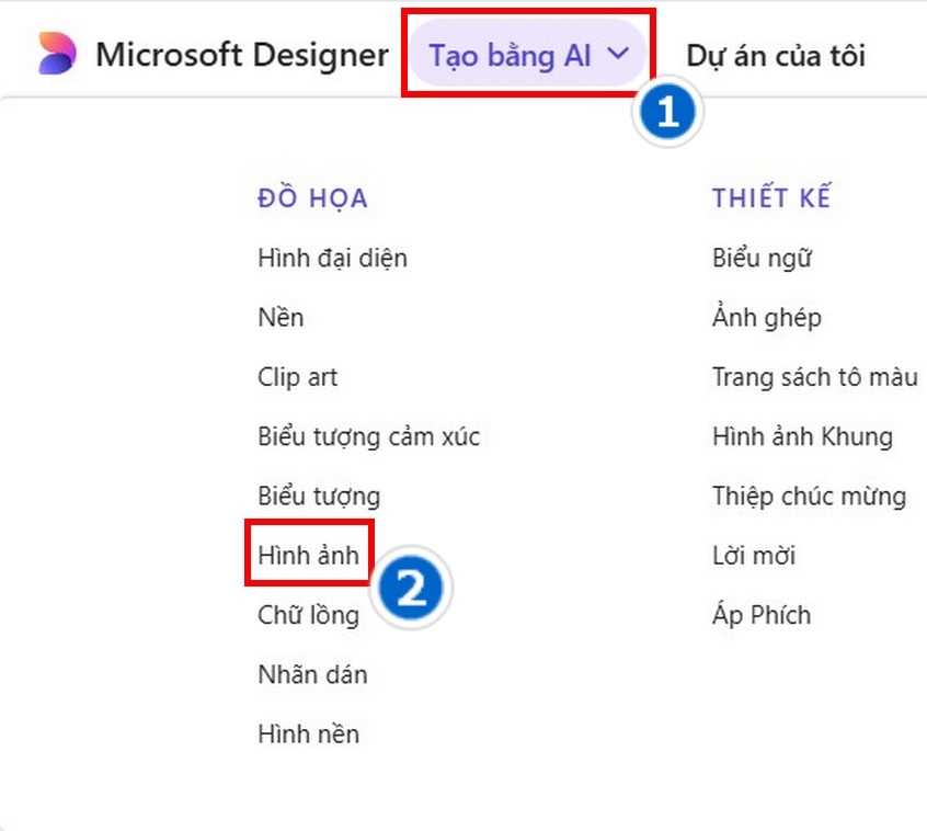Bước 3 tạo ảnh bằng AI