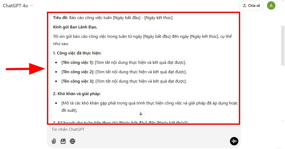 Câu trả lời từ ChatGPT