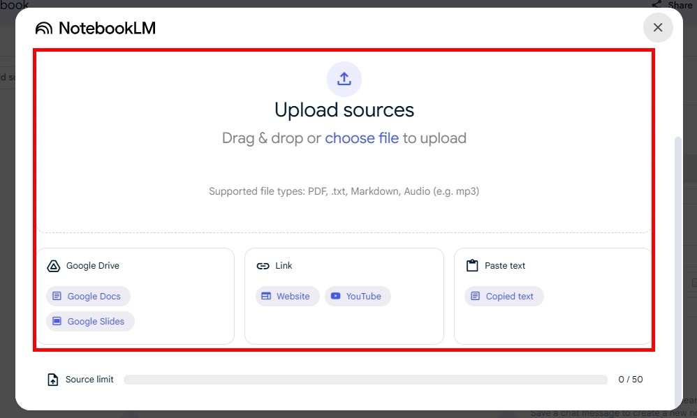 Bước 4: Tải Lên File PDF Hoặc Tài Liệu