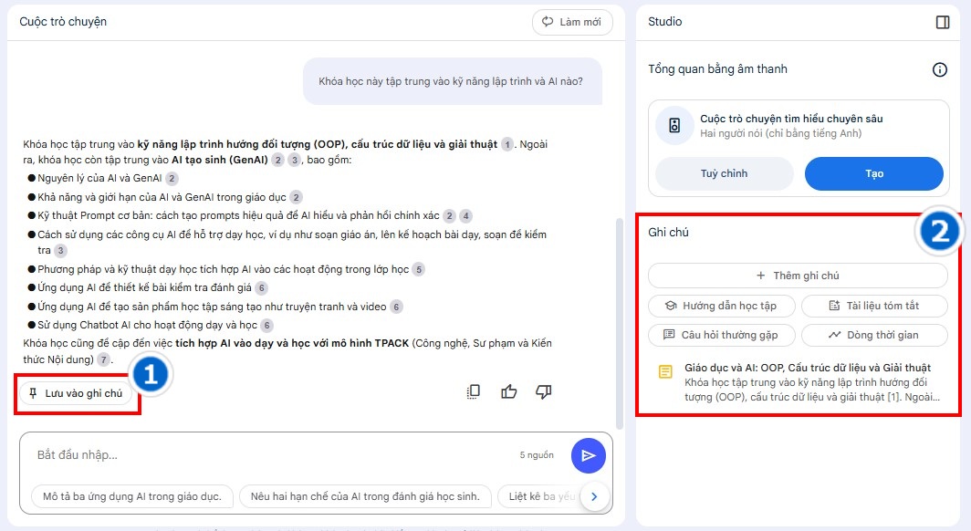 Bước 9: Lưu Lại Ghi Chú Quan Trọng