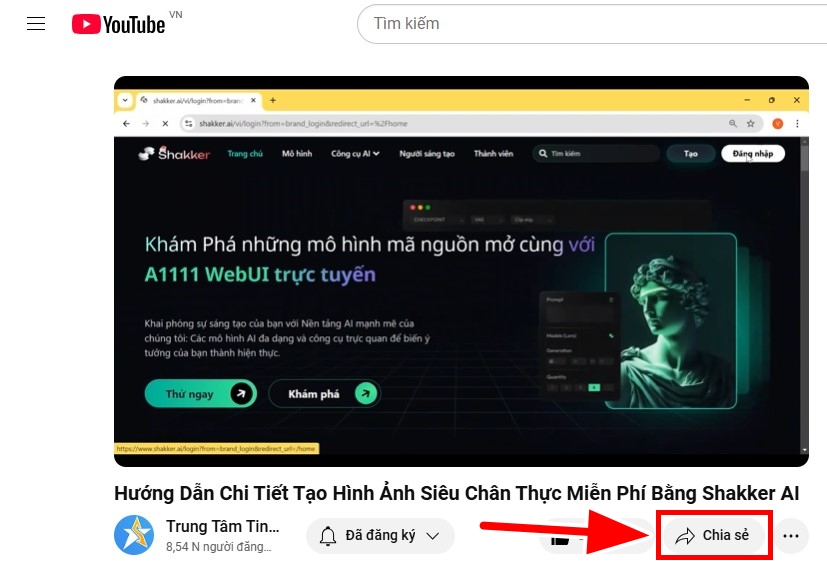 Chọn video muốn tóm tắt