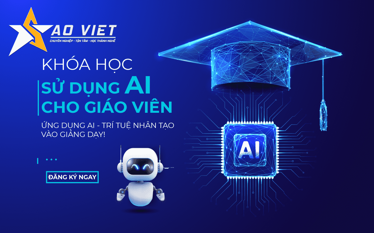 Khóa học sử dụng AI cho giáo viên
