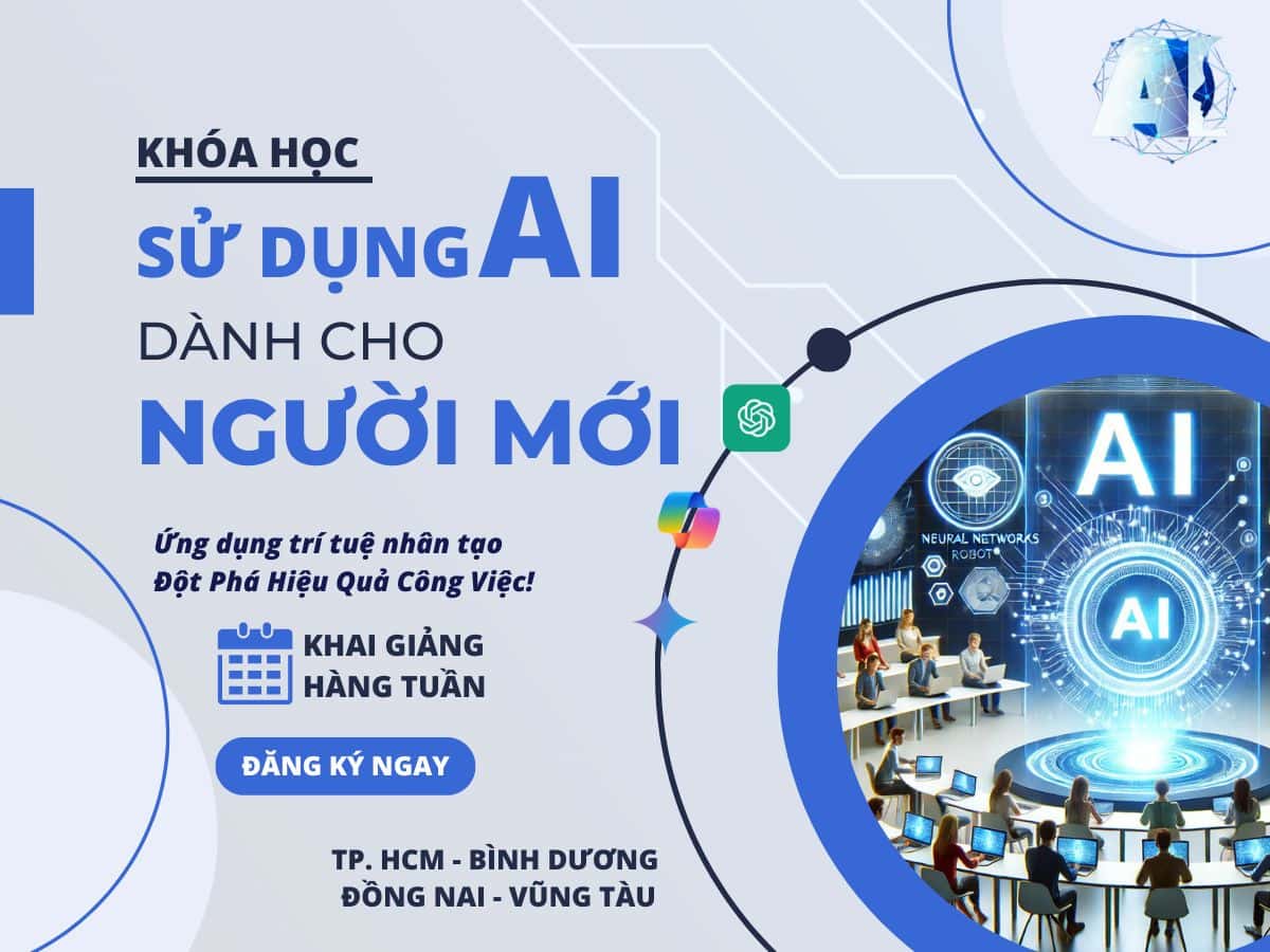 Học AI cho người mới bắt đầu ở Bình Dương