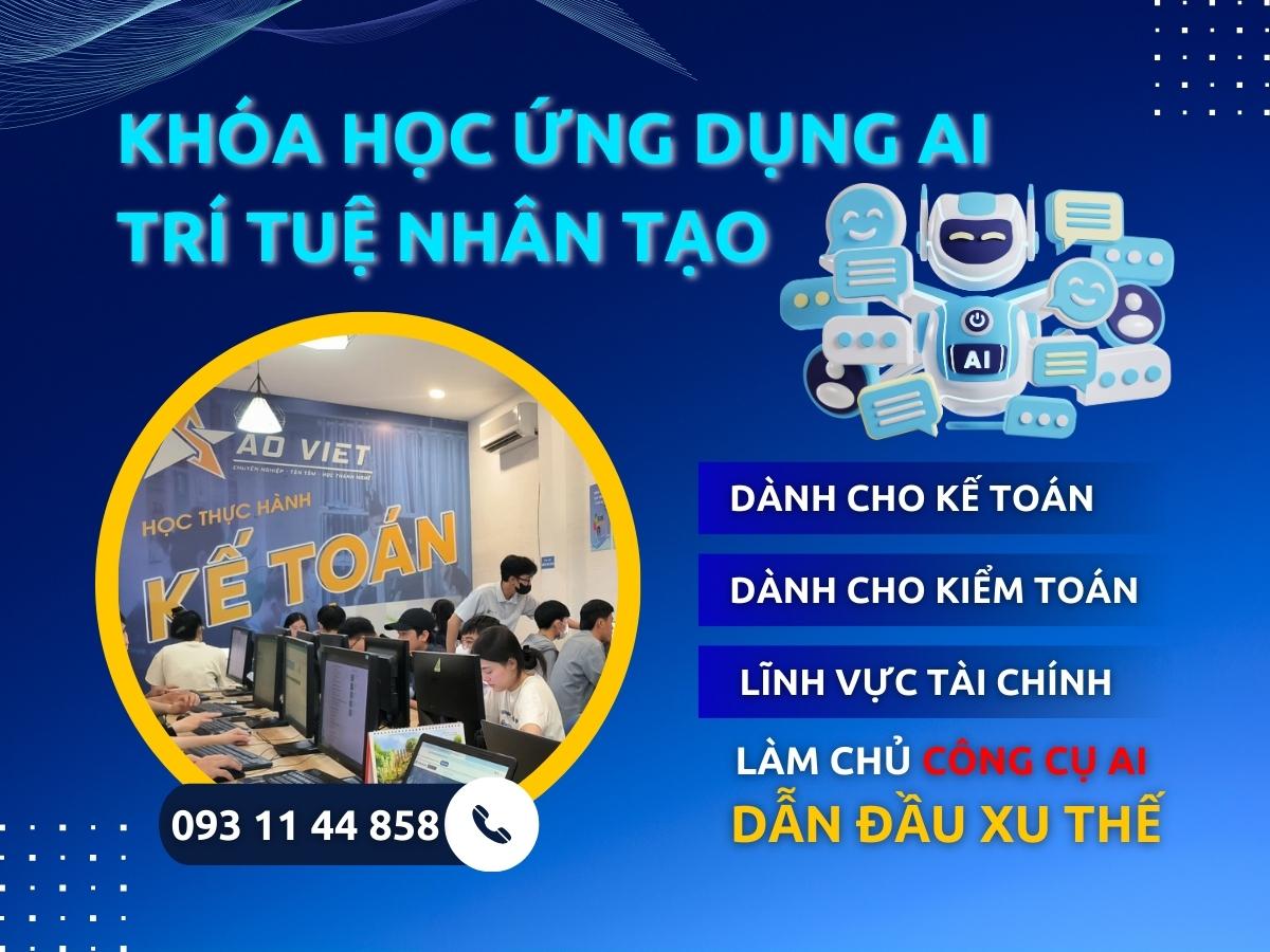 Khóa học AI - Trí tuệ nhân tạo cho kế toán