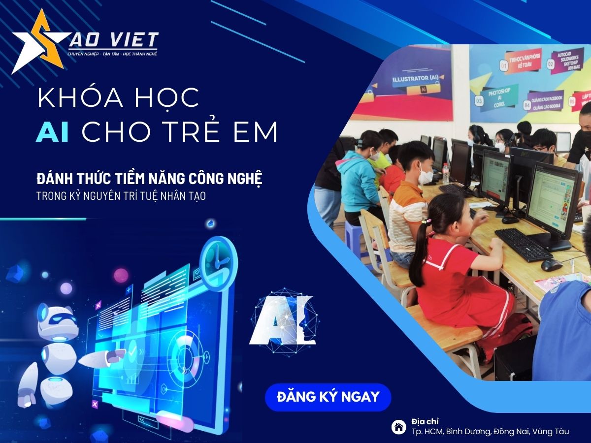 Khóa học AI dành cho trẻ em