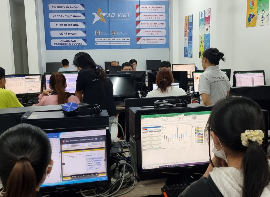 đối tượng học viên tại khóa học AI ở quận bình Thạnh