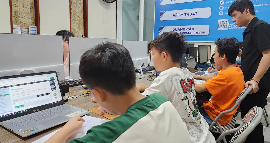 Khóa học AI dành cho trẻ em ở Quận Bình Thạnh