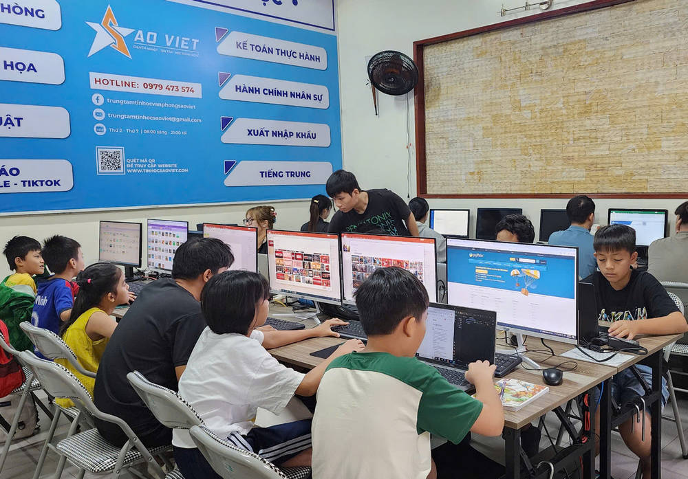 Khóa học AI dành cho trẻ em ở Thuận An