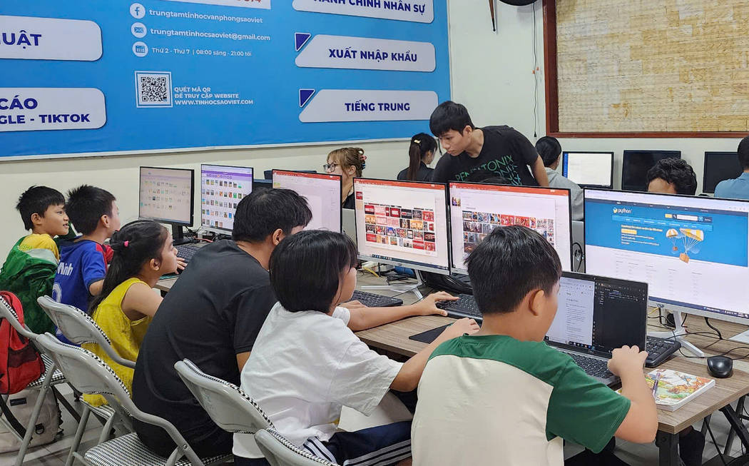 khóa học AI dành cho trẻ em tại Long Thành