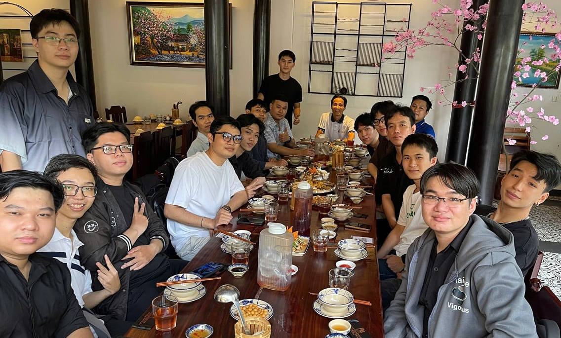 Giao lưu tổng kết thực tập tại Tin Học Sao Việt