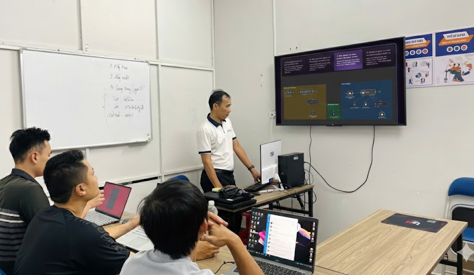 lớp học sử dụng n8n trong doanh nghiệp tại tin học sao việt