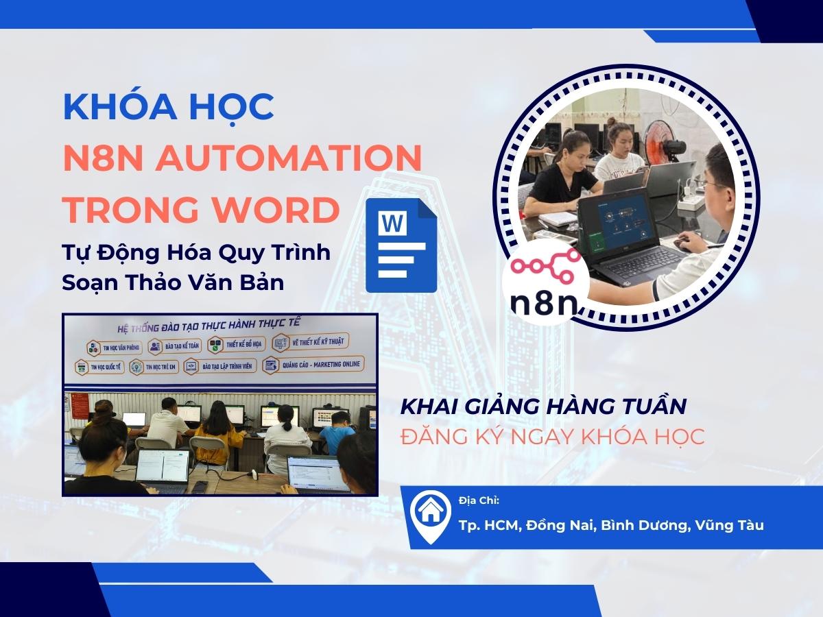 khóa học n8n trong word