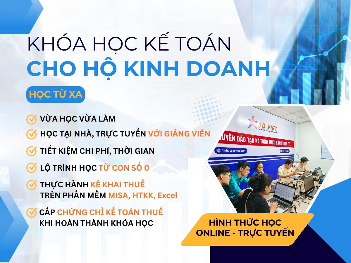 Giới Thiệu Khóa Học Kế Toán Online Dành Hộ Kinh Doanh