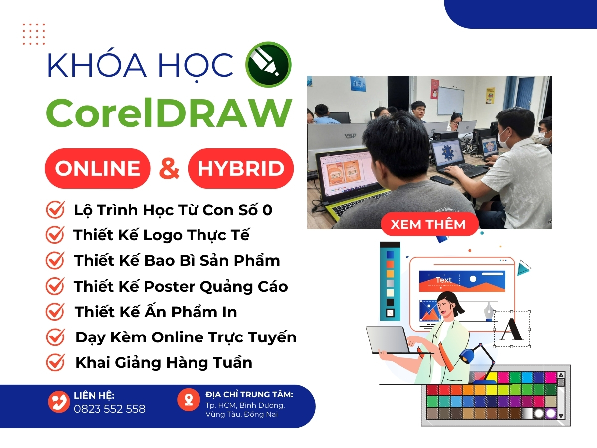 Khóa học CorelDRAW online
