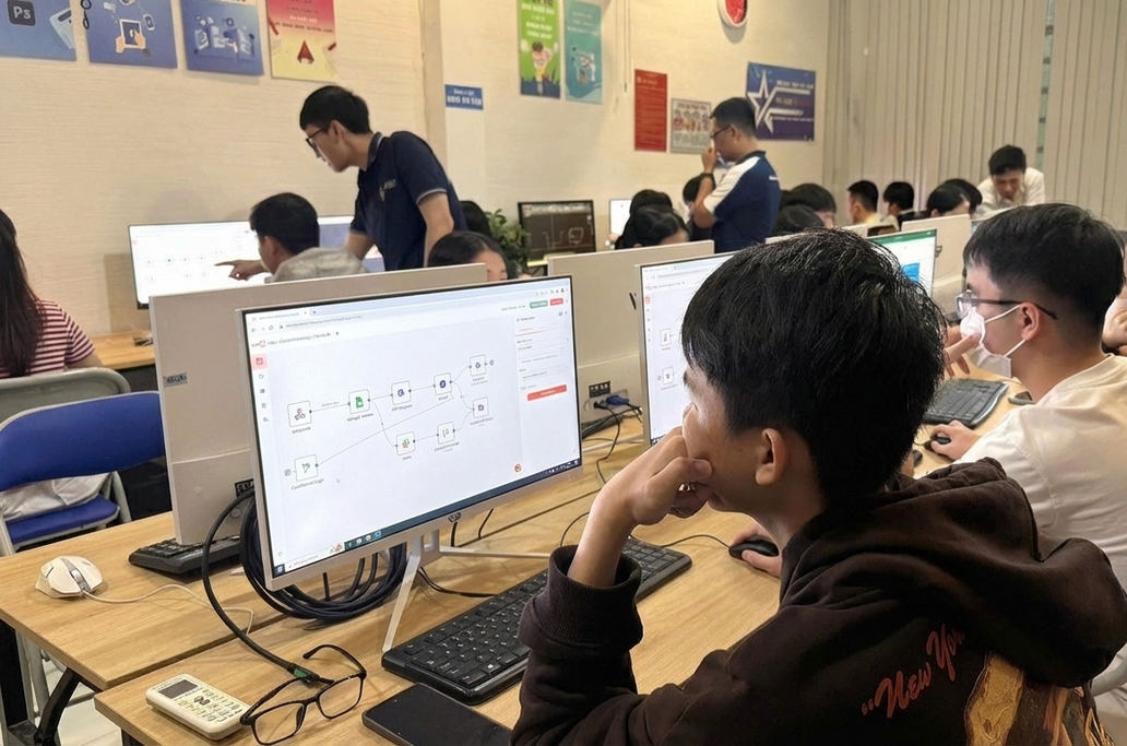 giới thiệu khóa học n8n automation online