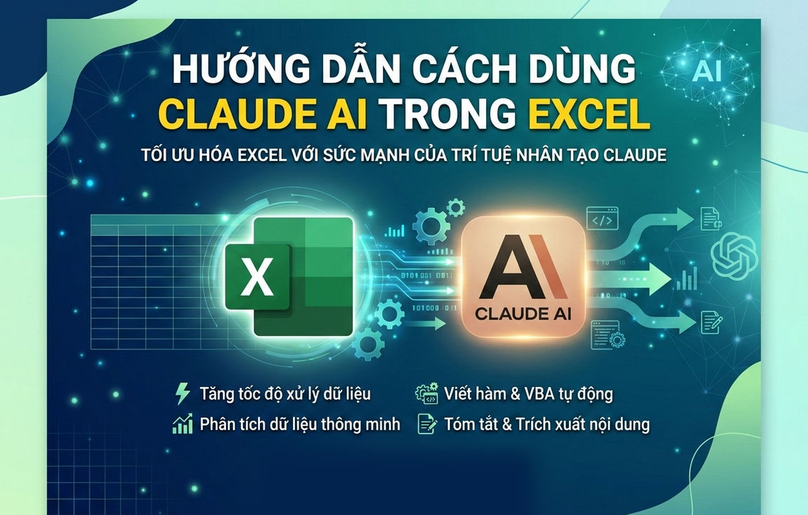 hướng dẫn cách dùng claude trong excel