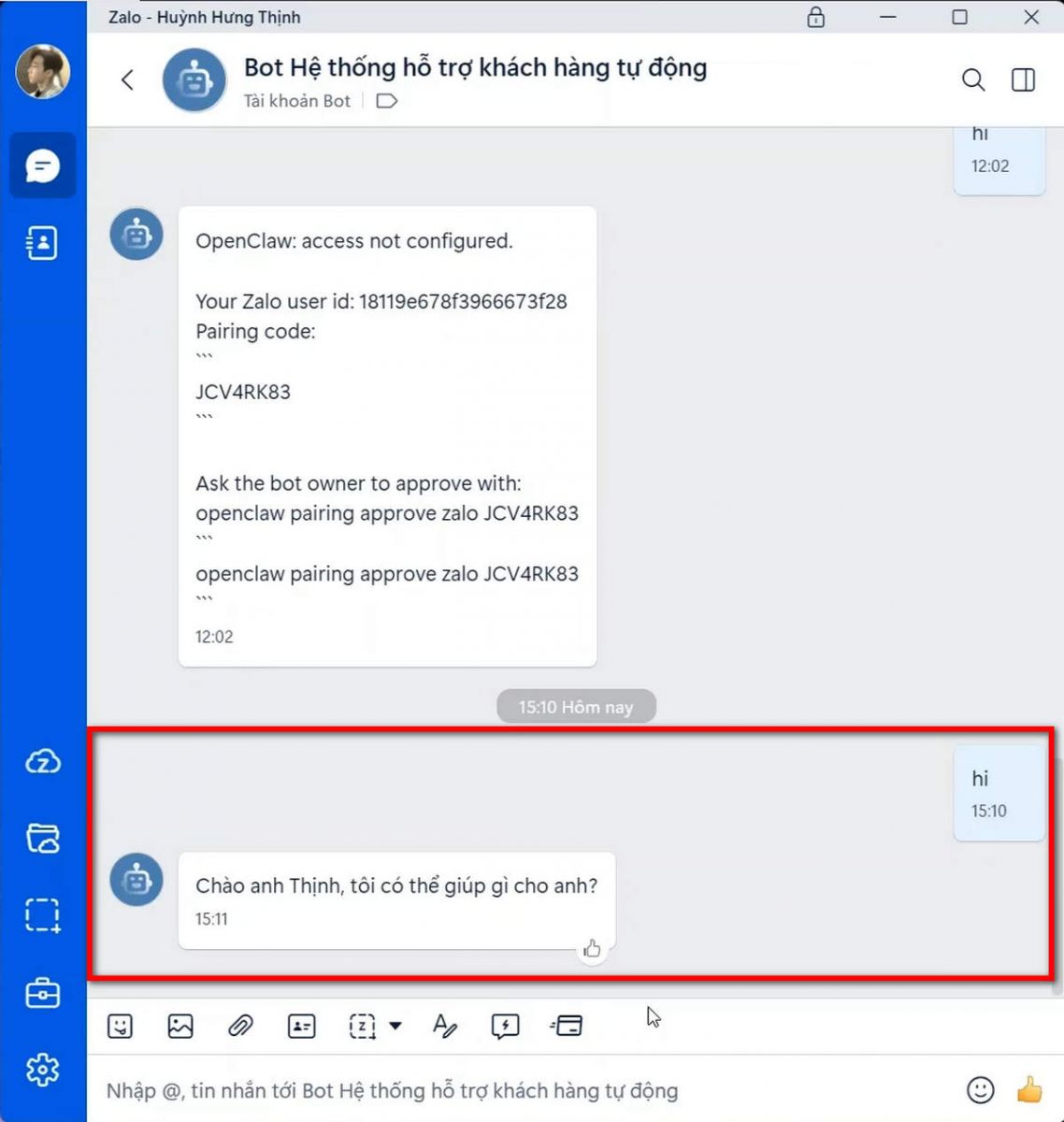 Các bước chuẩn bị ban đầu