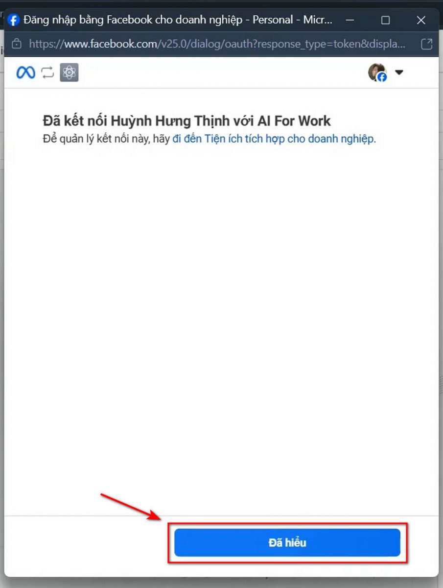 Cấu hình quyền và Thử nghiệm