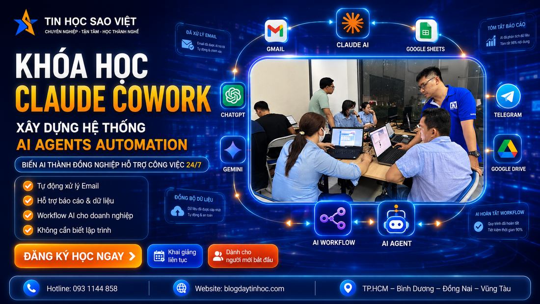 khóa học Claude Cowork cho doanh nghiệp