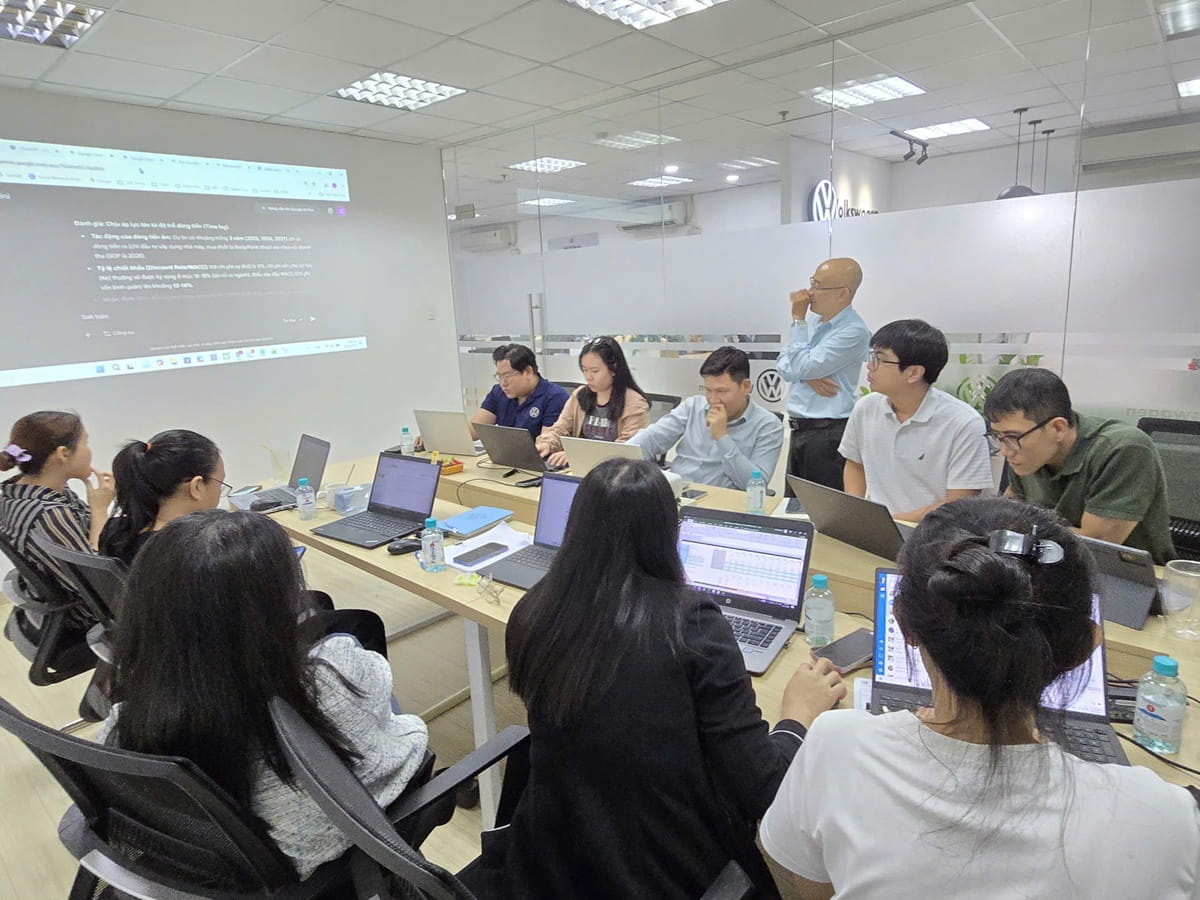 Tổng kết khóa đào tạo AI thực chiến tại CÔNG TY TNHH Ô TÔ THẾ GIỚI