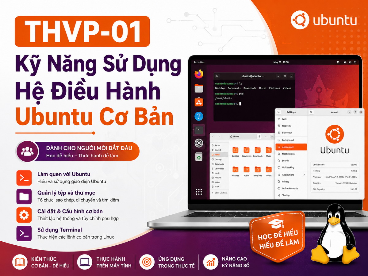 Khóa học Ubuntu cơ bản