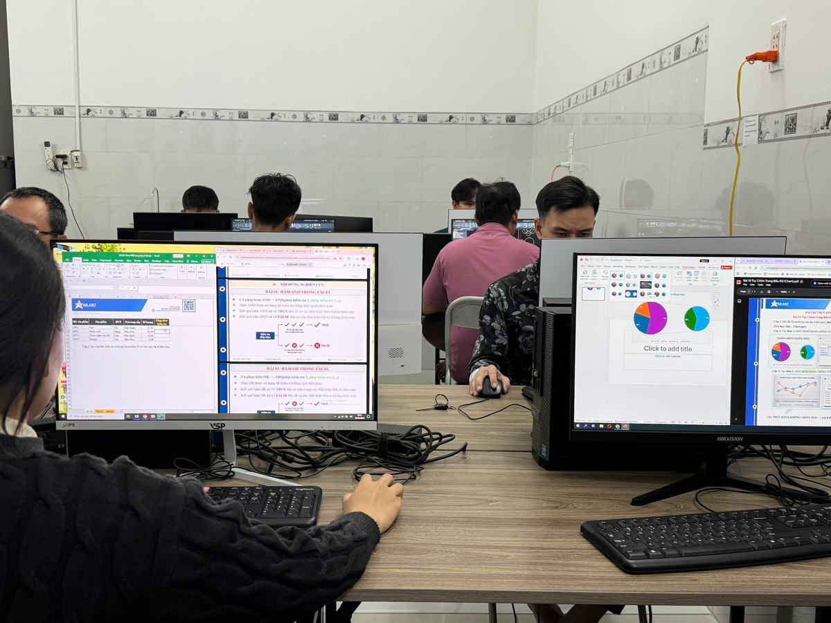 Học vi tính văn phòng cơ bản tại Phường Tân Hưng