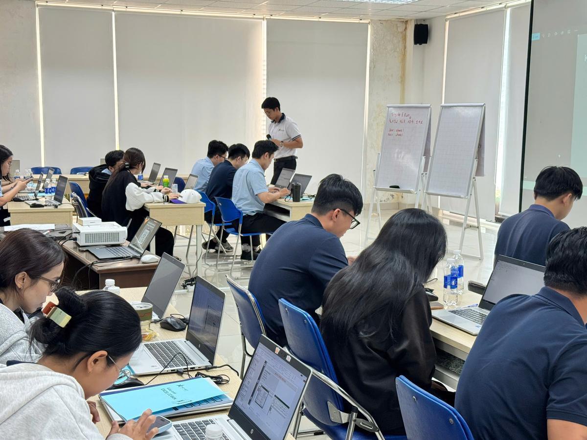 Học viên Hyosung Đồng Nai trao đổi tình huống Excel thực tế