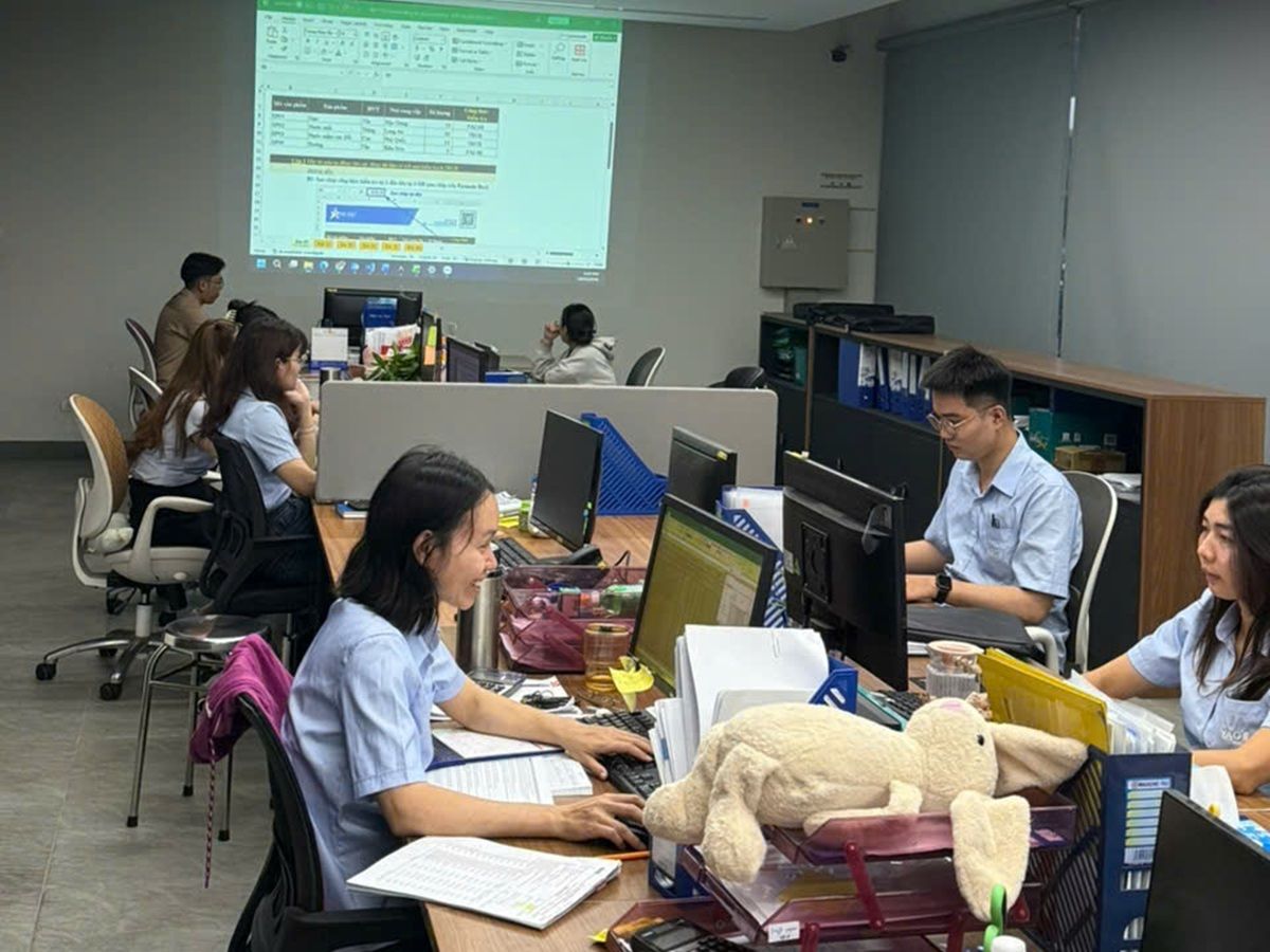 Toàn cảnh khóa đào tạo Excel cơ bản nâng cao tại YAO-I Việt Nam