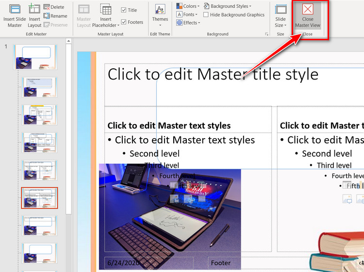 ẩn các slide