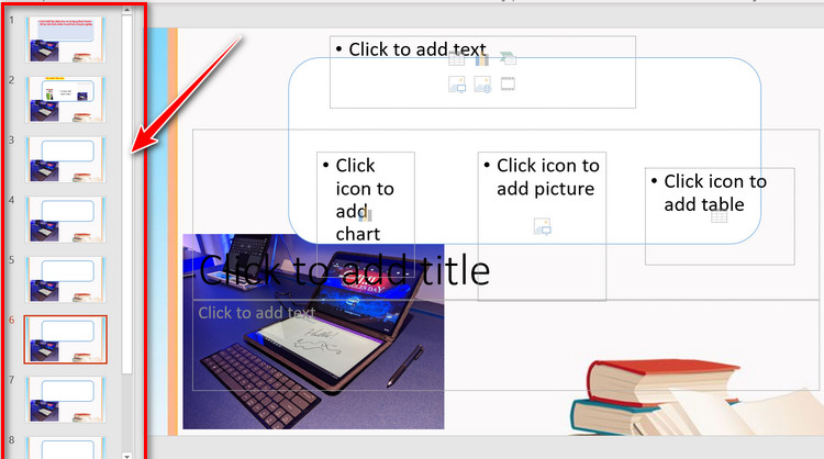tất cả slide